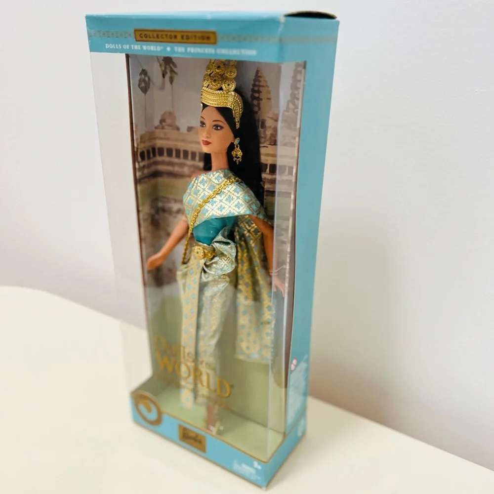 COLLECTOR’S BARBIE DOLLS OF THE WORLD PRINCESS‎ COLLECTION PRINCESS OF CAMBODIA - Picture 7 of 16